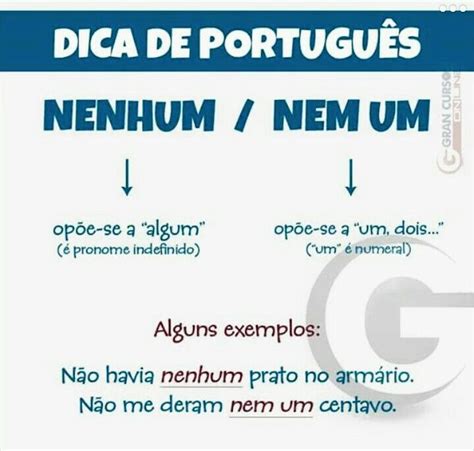 nenhum e nem um